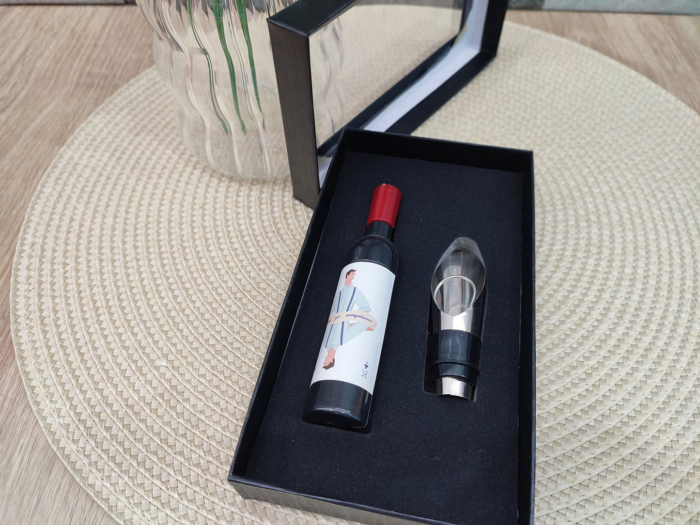 Estuche vino