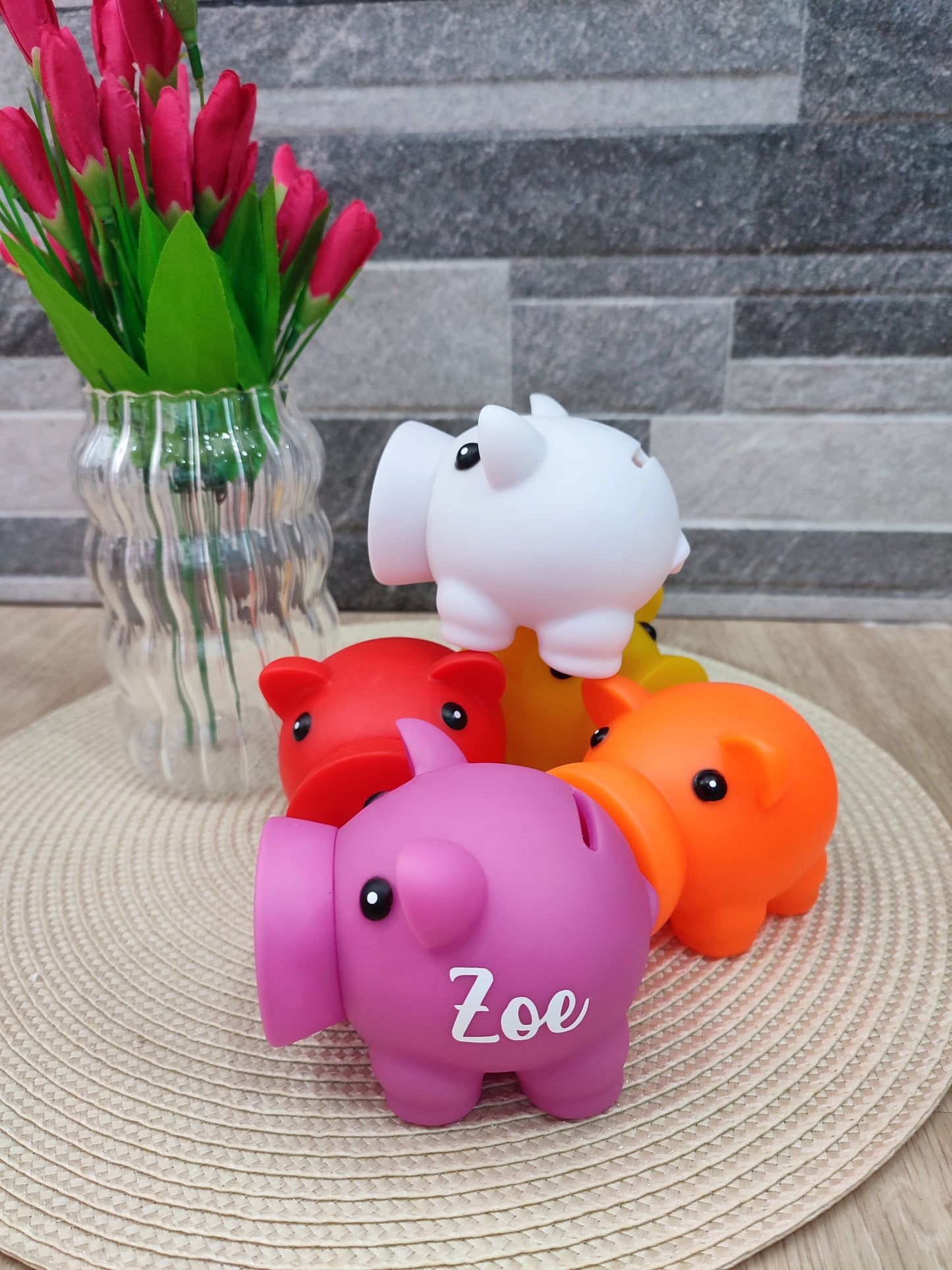 Huchas cerdo personalizadas
