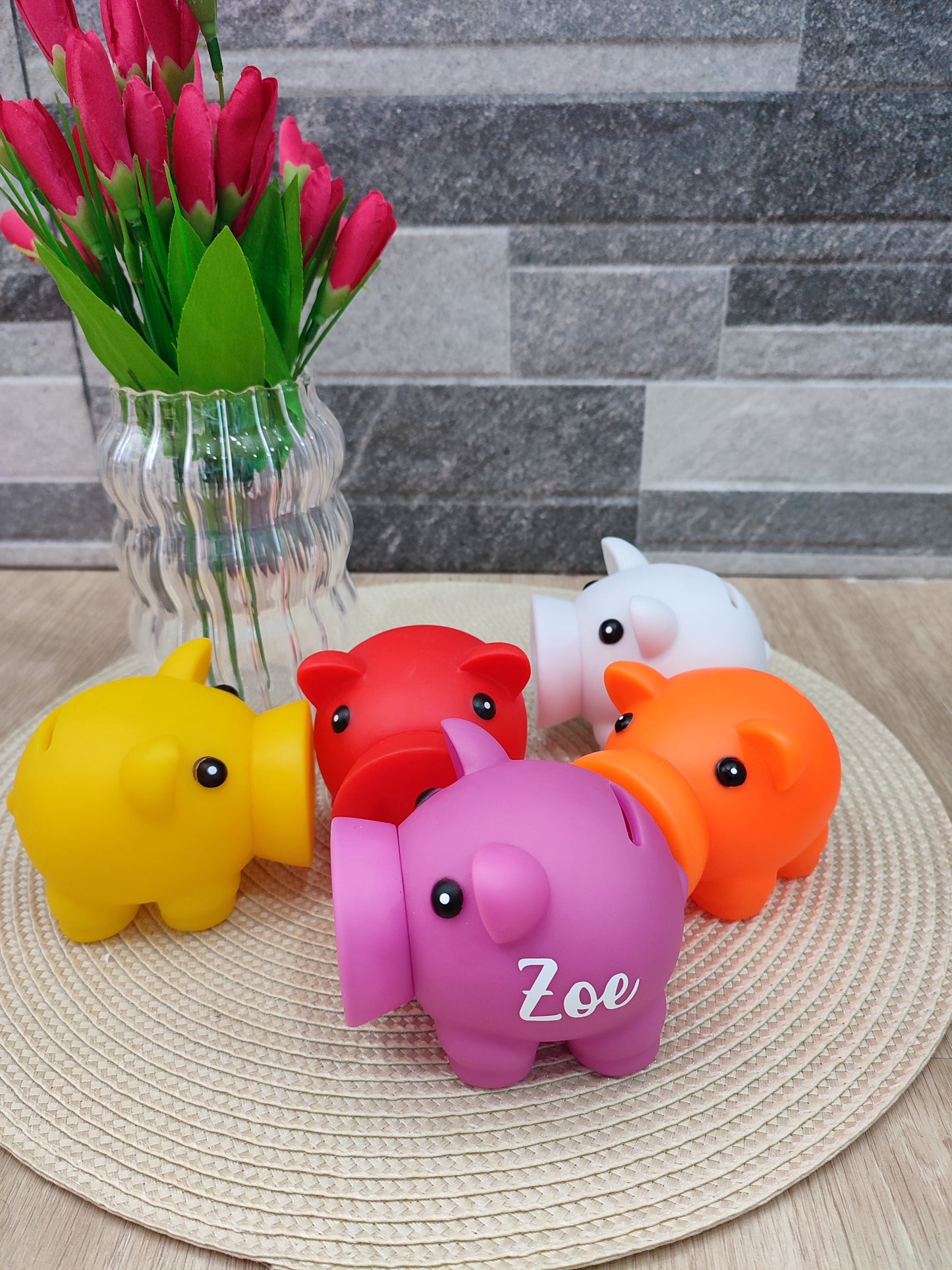 Huchas cerdo personalizadas