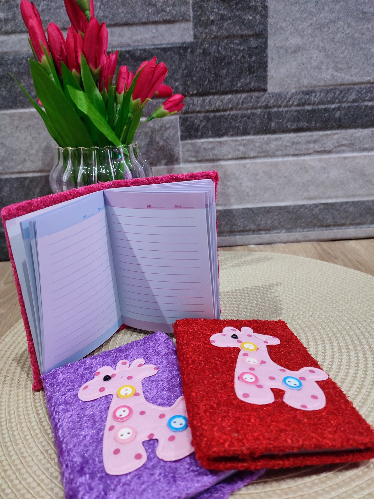 Libreta de jirafa