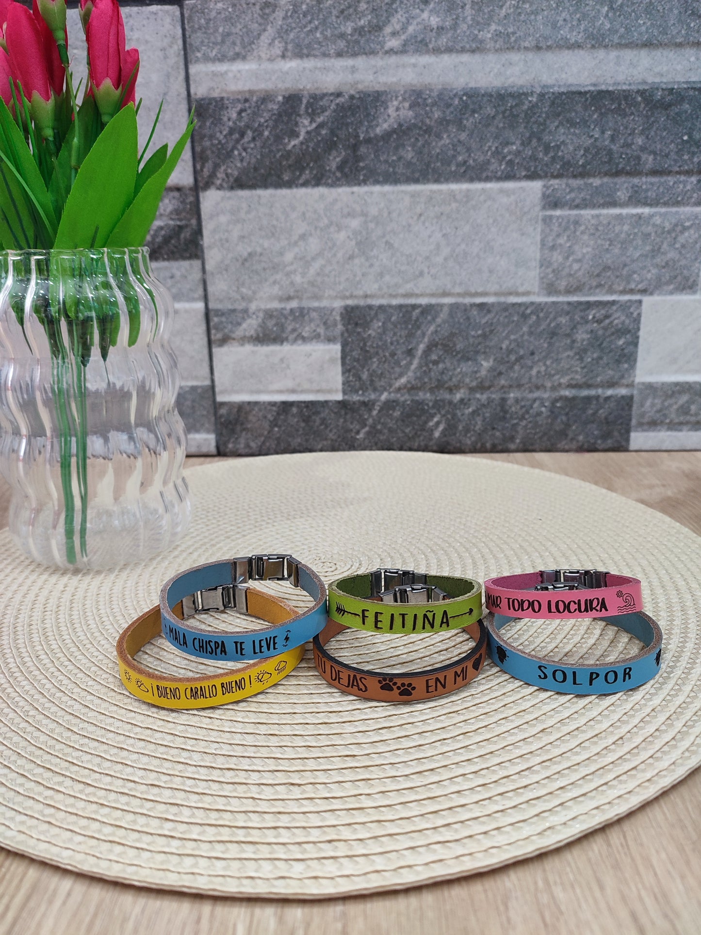 Pulsera cuero