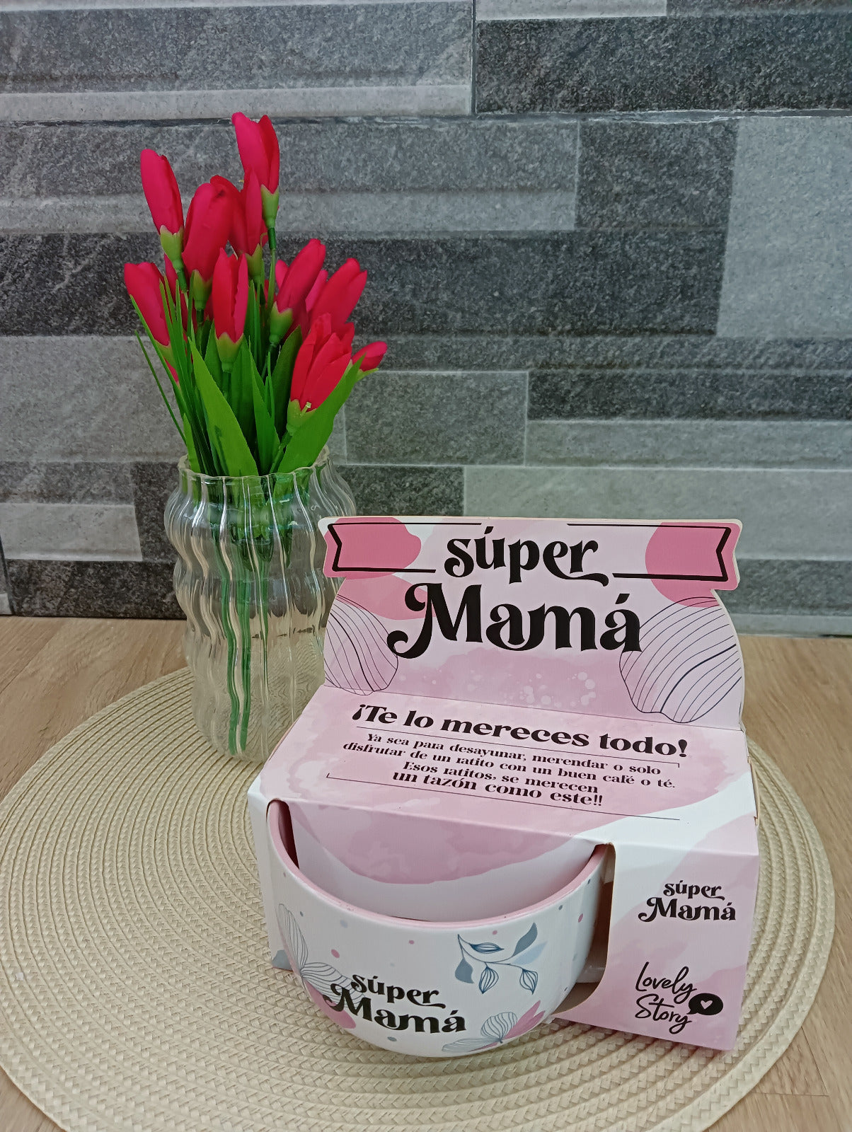 Tazón super mamá