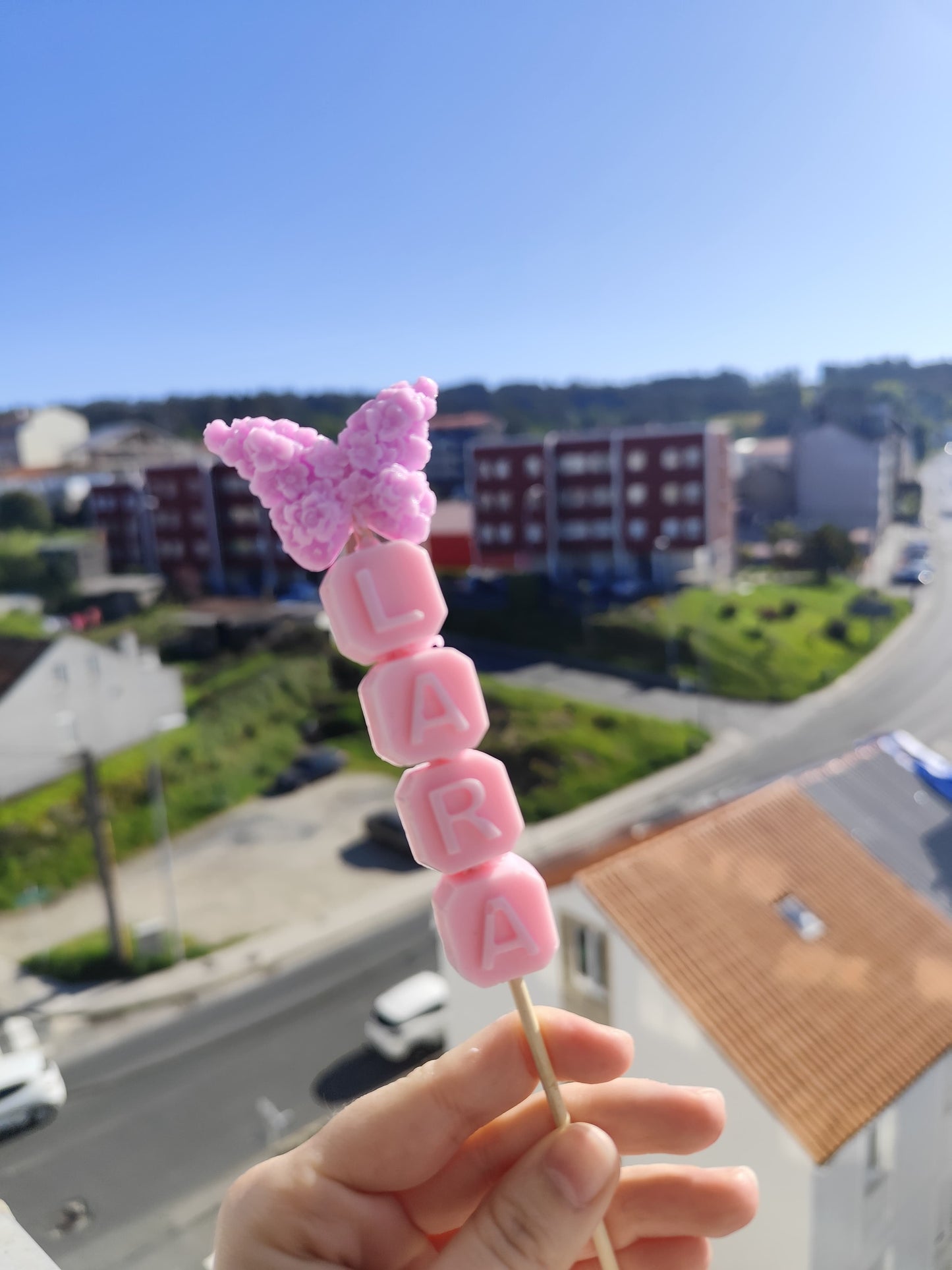 Brocheta mariposa
