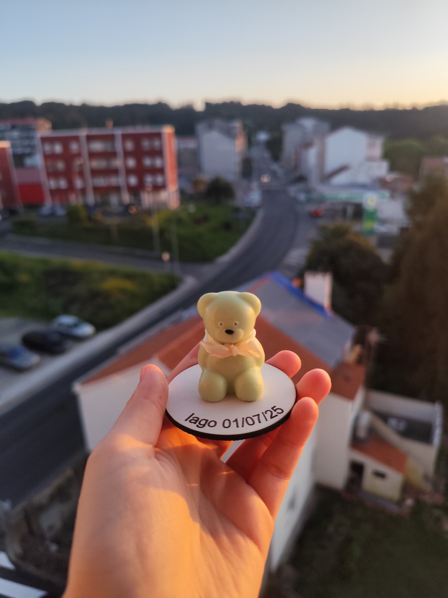Jabón de oso personalizado