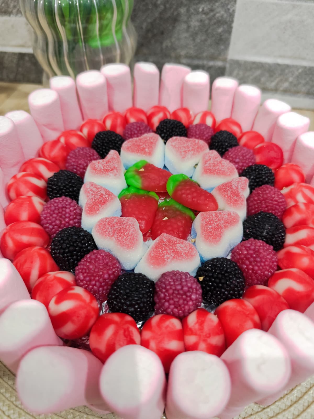Tarta de chucherías