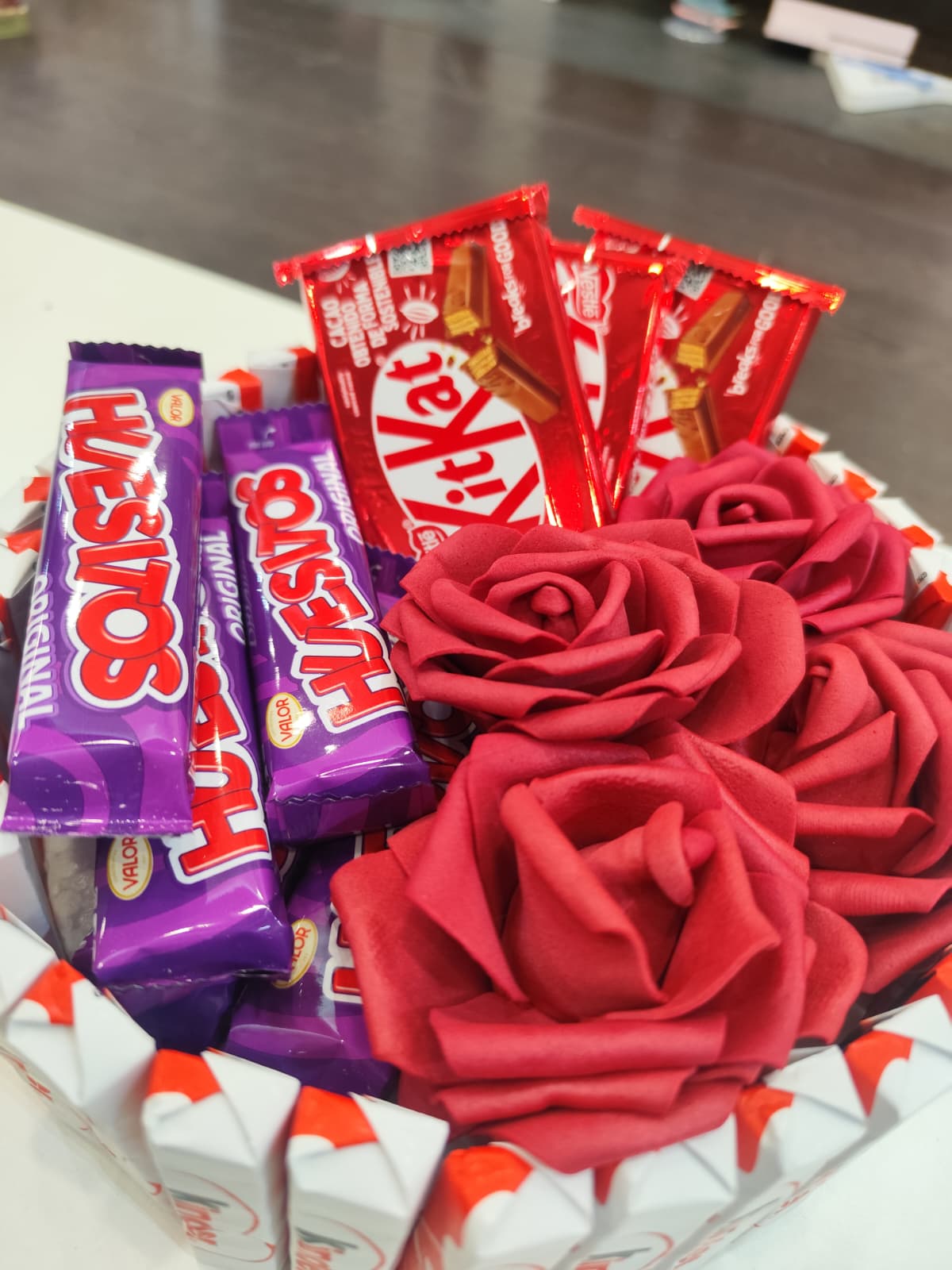 Tarta de chocolates
