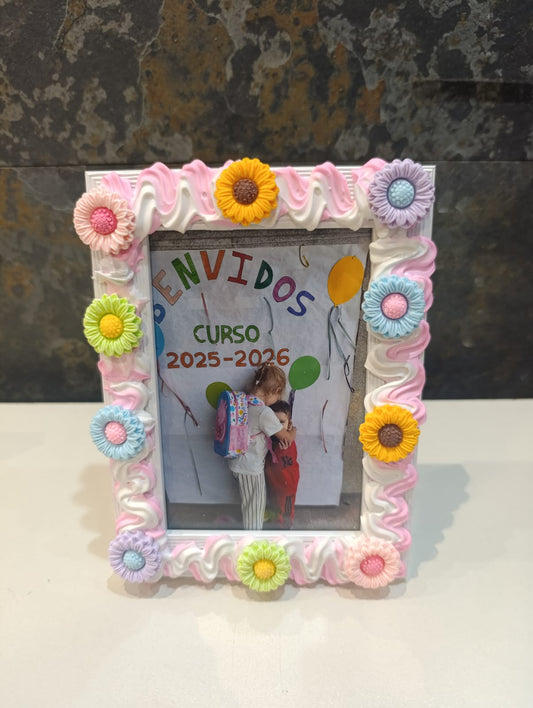 Marco de fotos - Flores