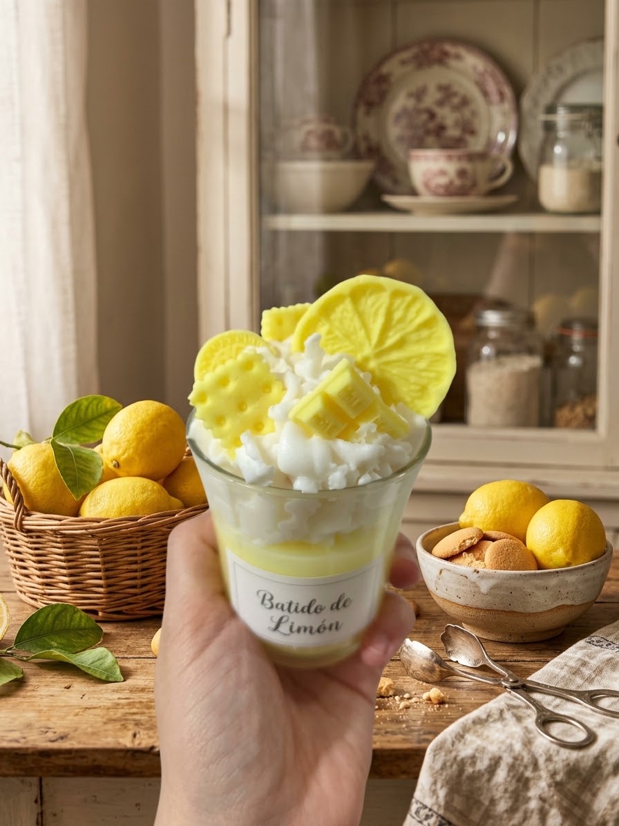 Vela de postre - Limón