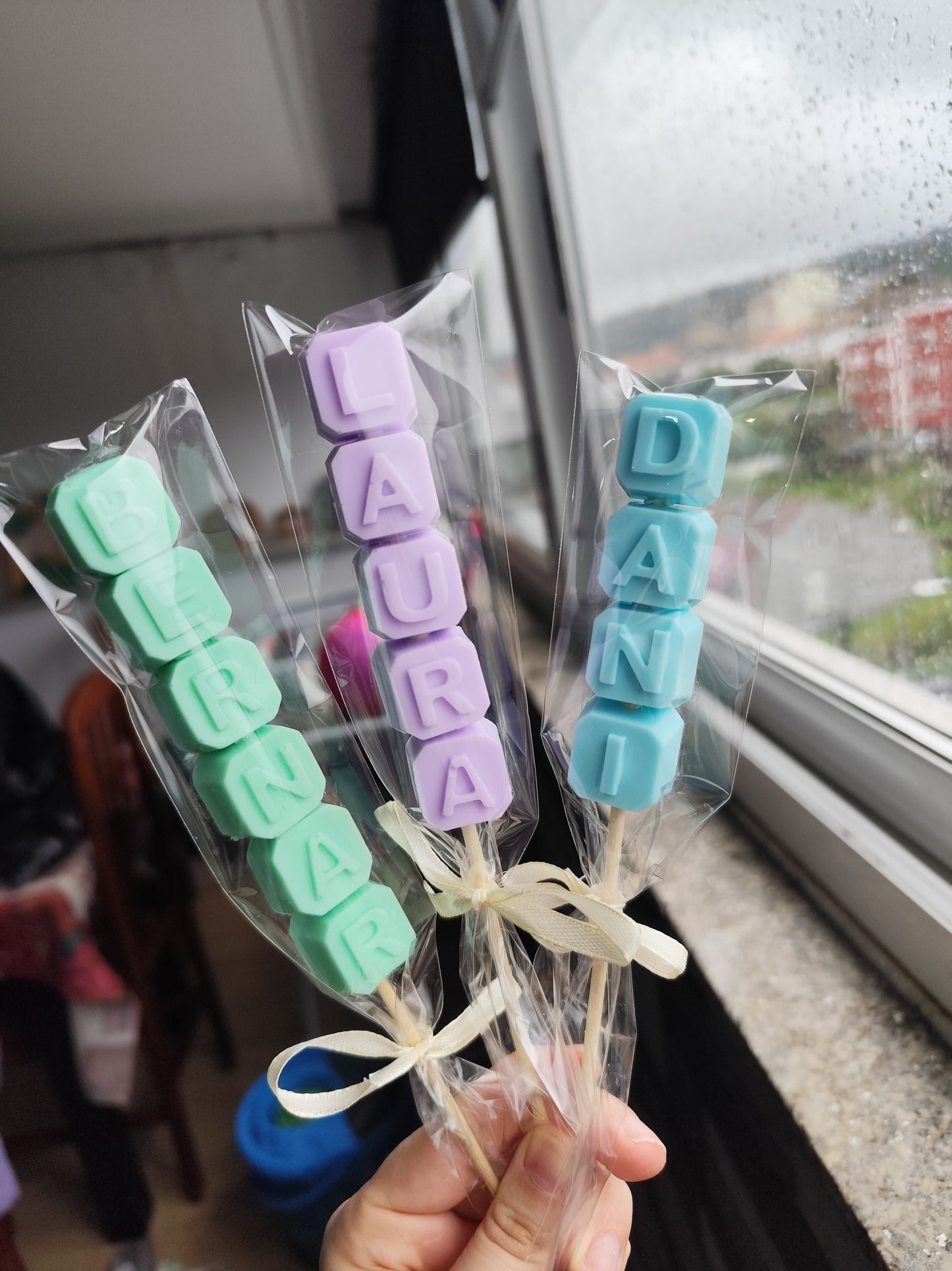 Brocheta de jabón