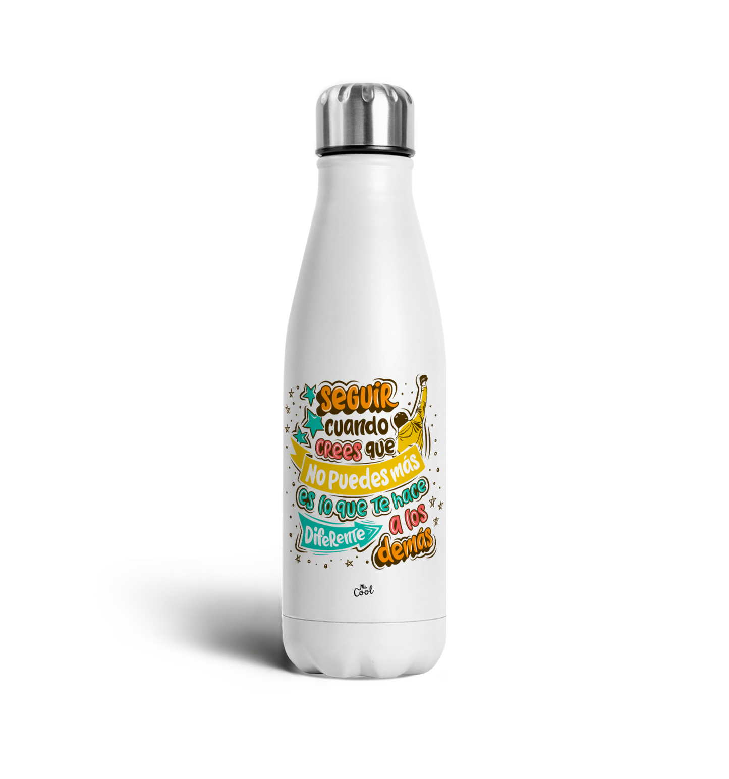 Botella Termo - Seguir cuando crees que no puedes mas es lo que te hace diferente a los demas