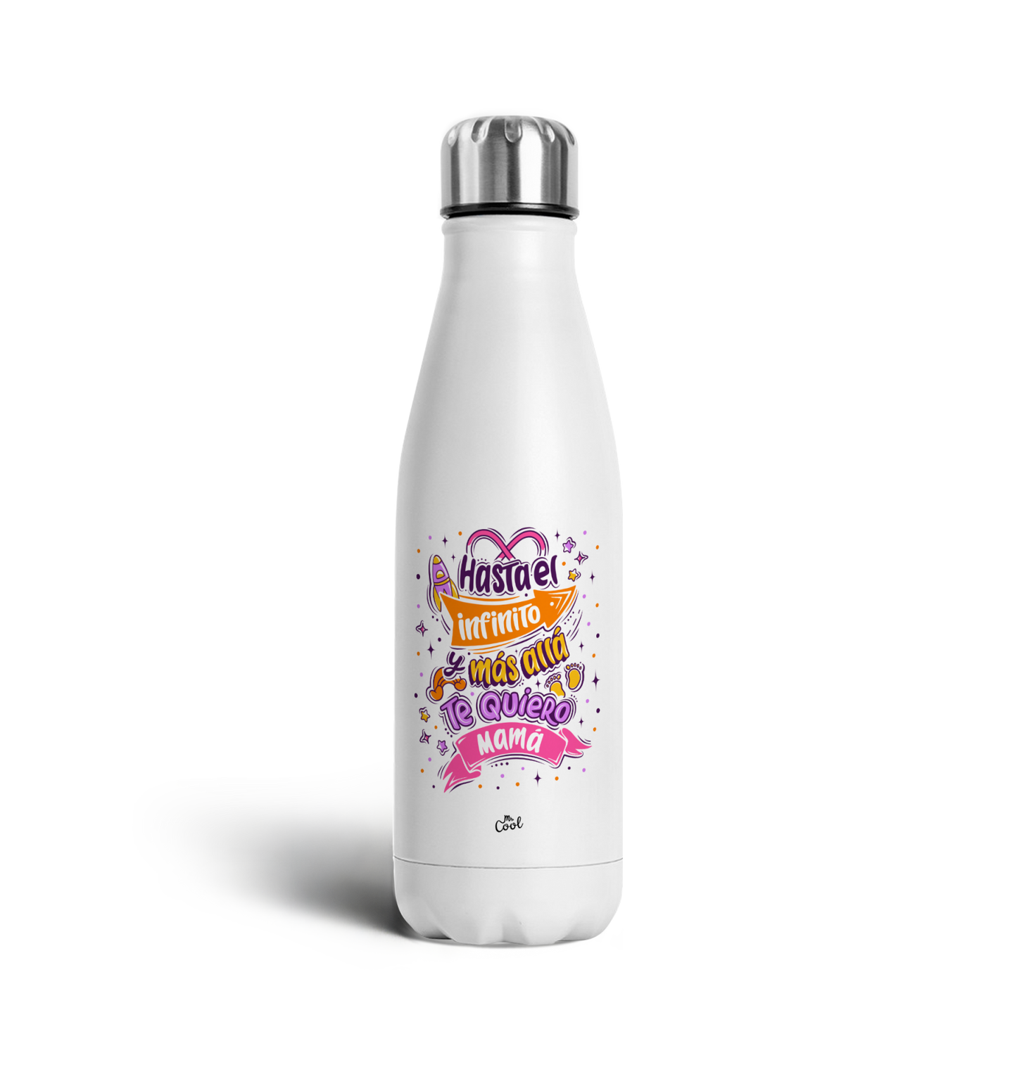 Botella Termo 500ml – Hasta el infinito y más allá Te quiero mamá