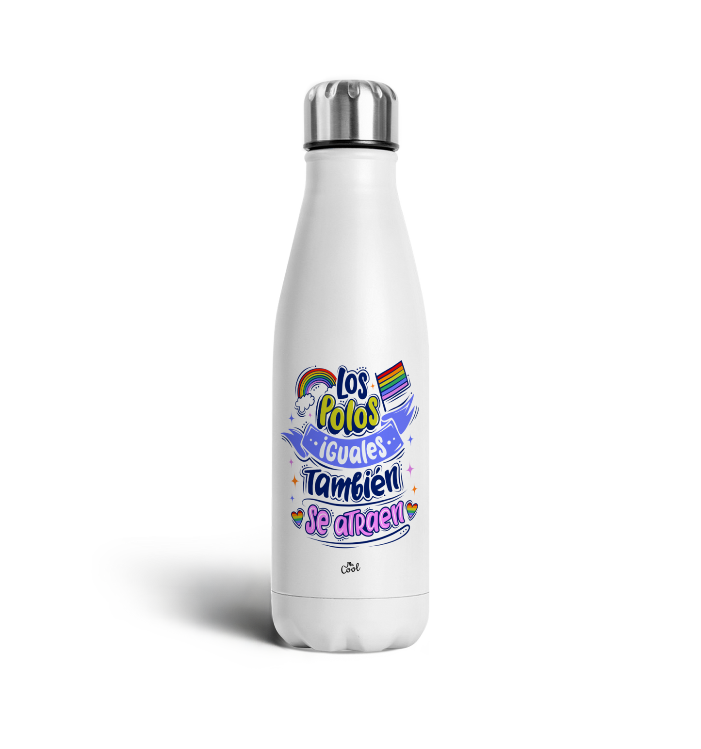 Botella Termo 500ml – Los polos iguales tambien se atraen