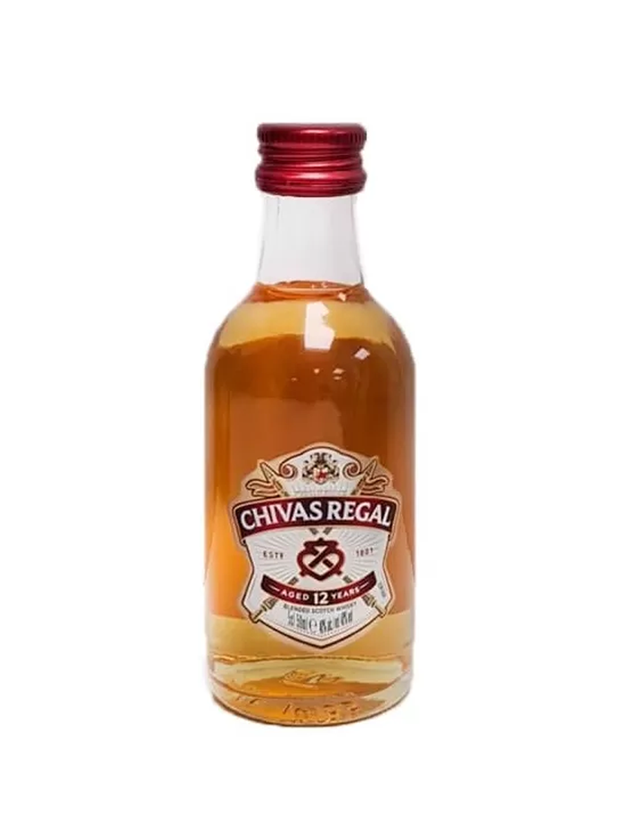Mini Whisky Chivas 12 Años