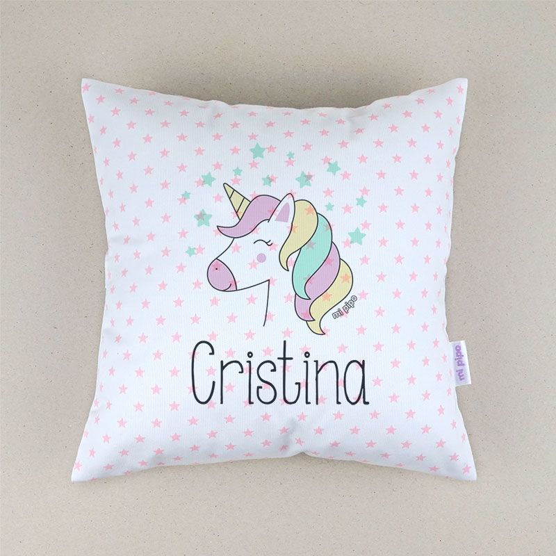 Cojín unicornio