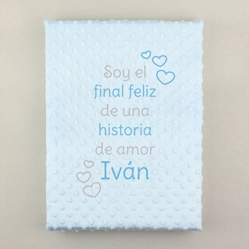 Manta con tu propia frase