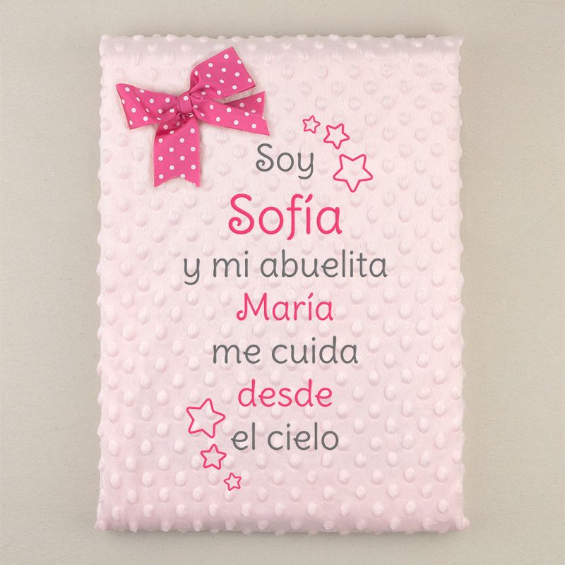 Manta con tu propia frase