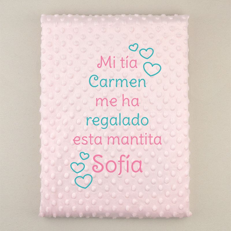 Manta con tu propia frase