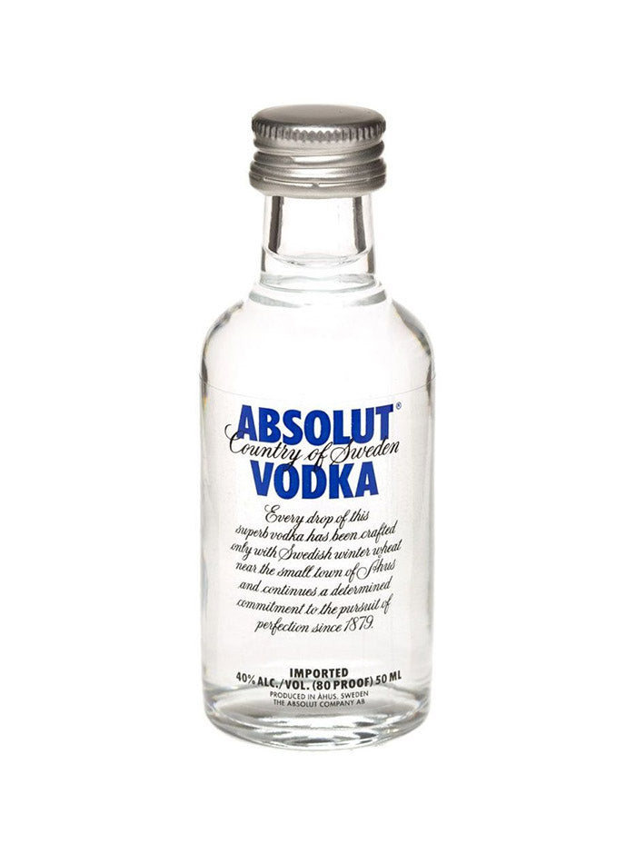 Mini Vodka Absolut Blue