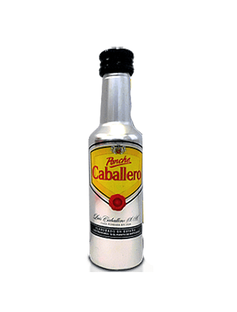 Mini Licor Ponche Caballero