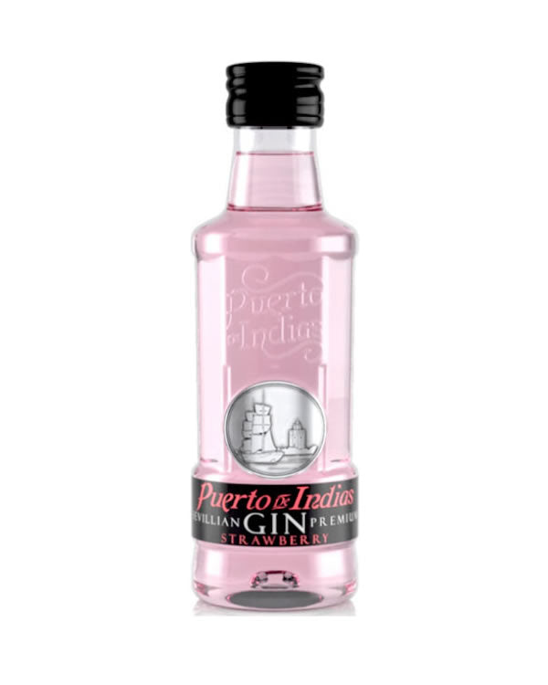 Mini Ginebra Puerto De Indias Fresa