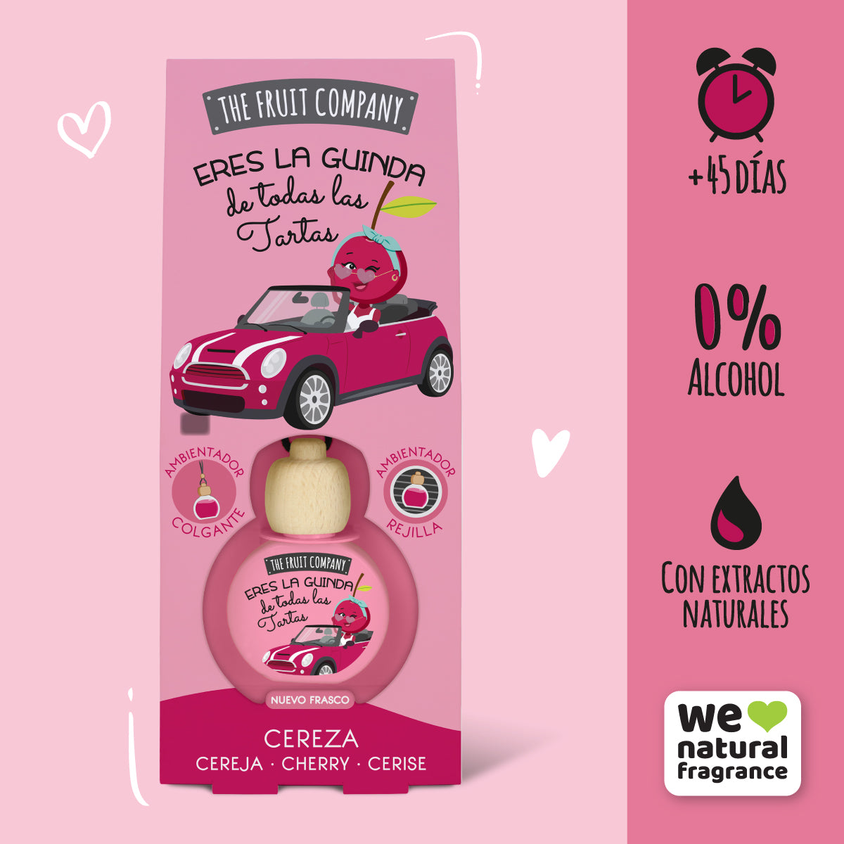 Ambientador Coche Cereza