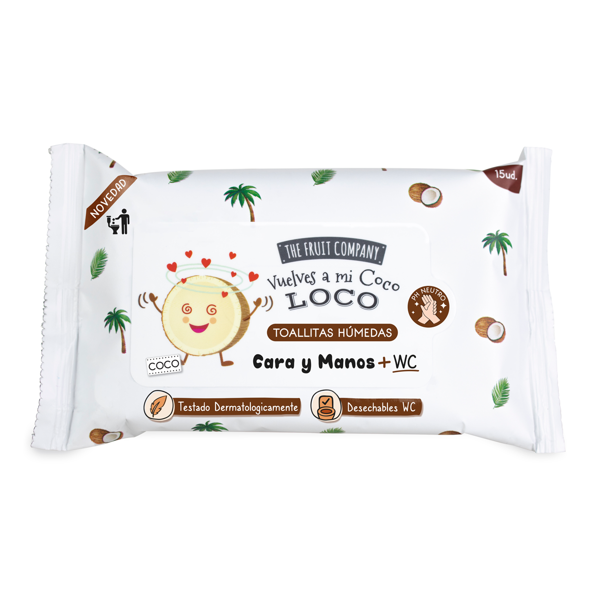 Toallitas Húmedas Coco Multiusos