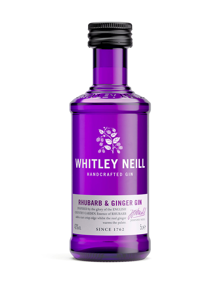 Mini Ginebra Whitley Neill Rhubarb & Ginger Gin