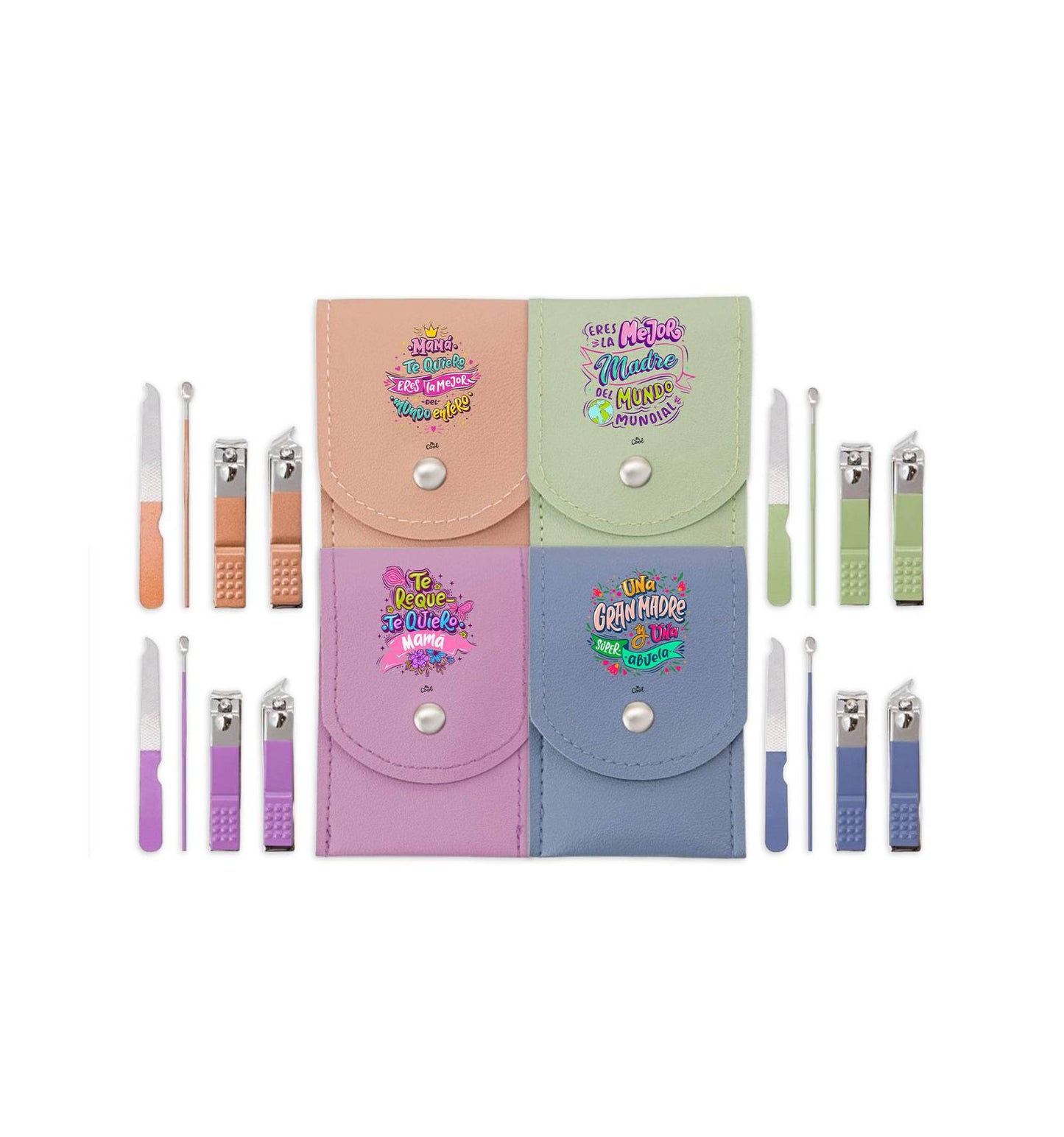 Sets de manicura – Frases mamá y abuelas