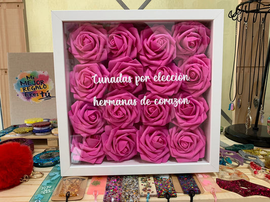 Cuadro rosas