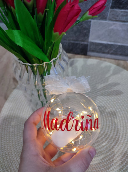 Bola led Navidad