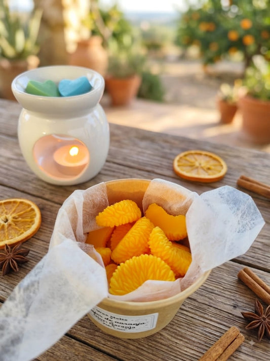 Wax Melts - Gajos de naranja