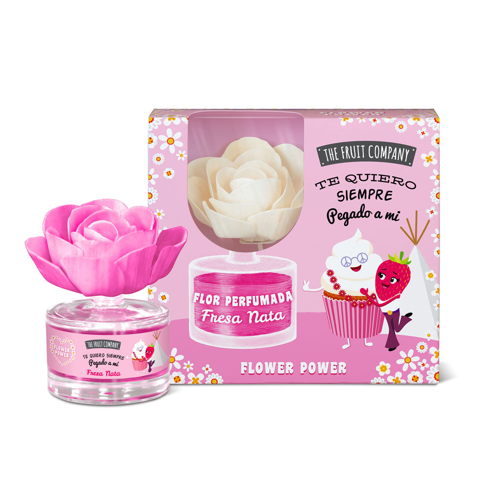 Flor perfumada Fresa y nata