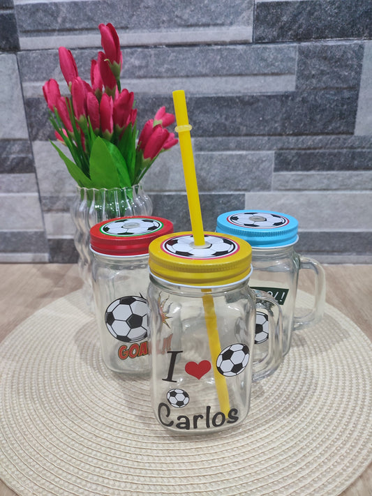 Jarra fútbol personalizada