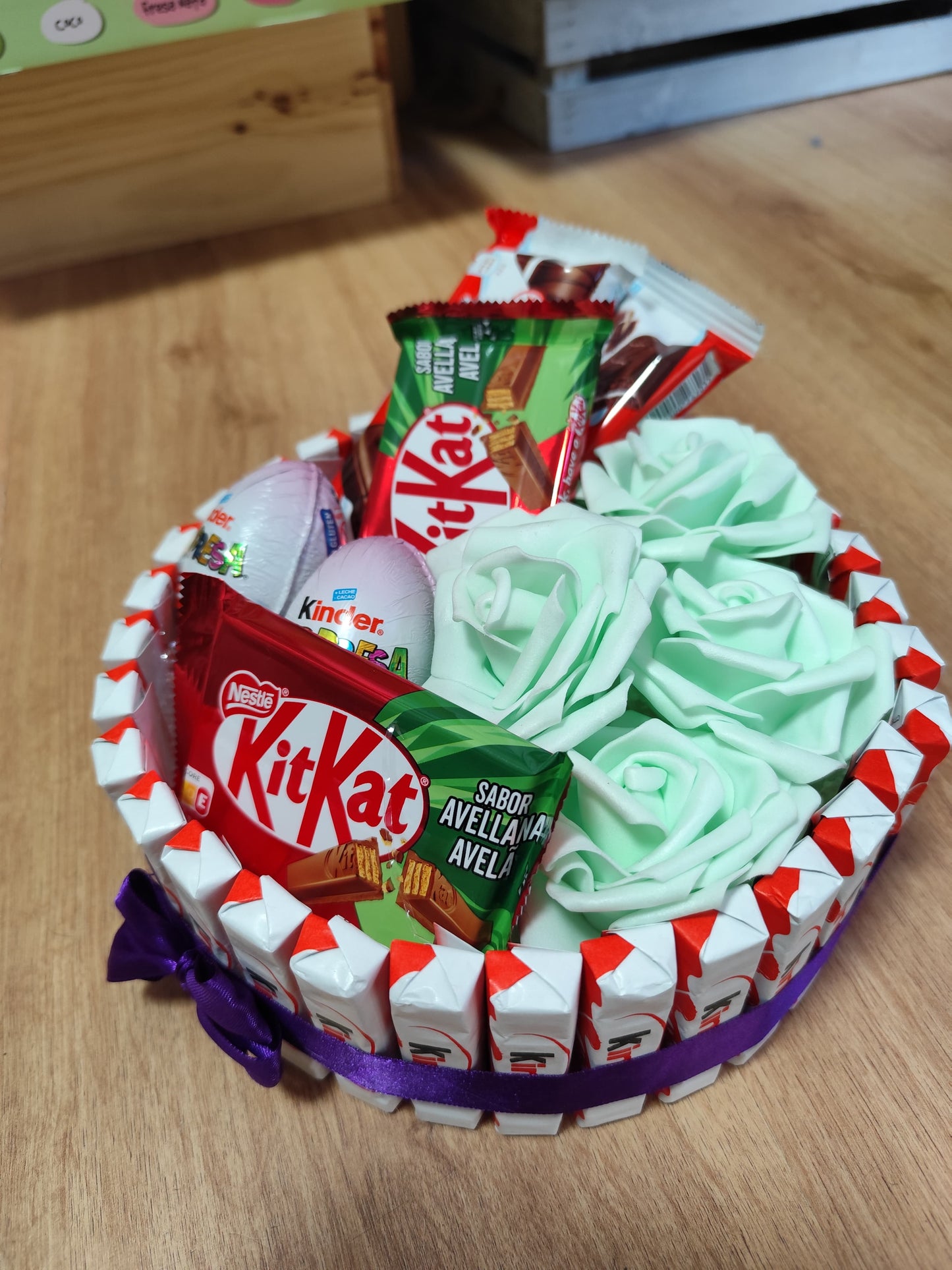 Tarta de chocolatinas