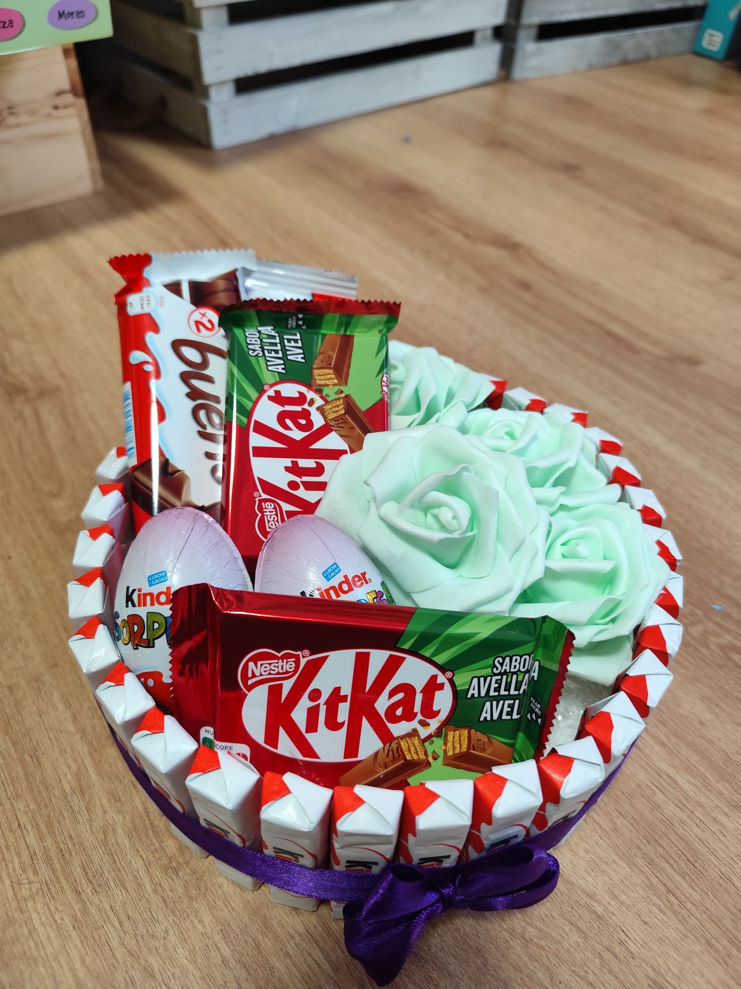 Tarta de chocolatinas
