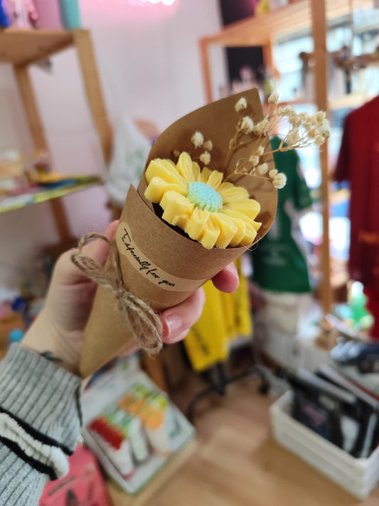 Cucurucho de flor de jabón