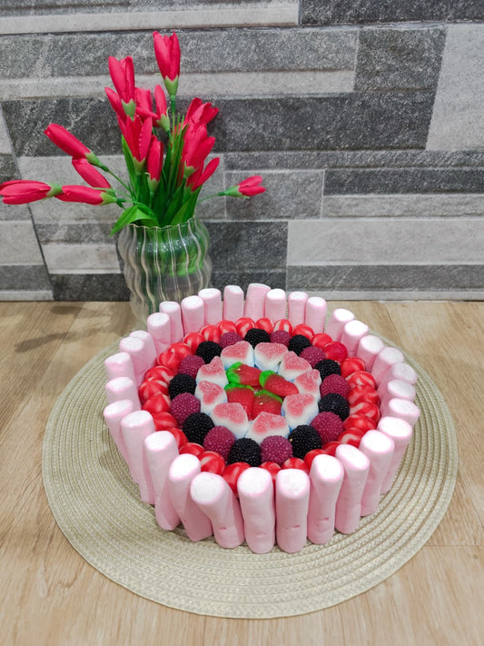 Tarta de chucherías