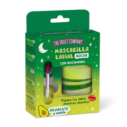 Mascarilla labial - Aguacate y vainilla