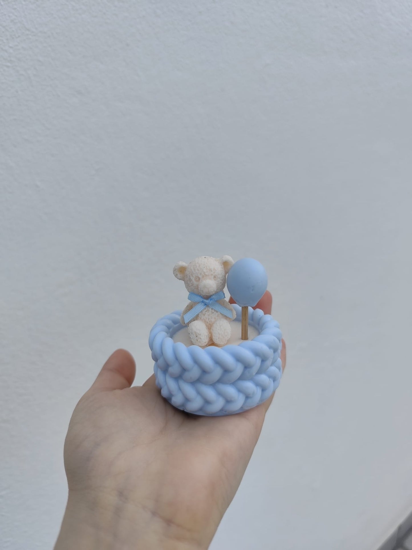 Jabón de oso con globo