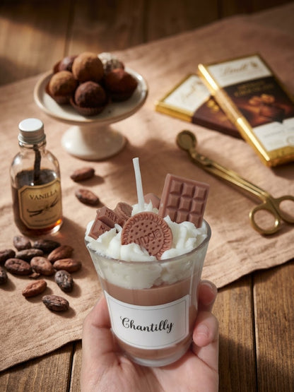 Vela de postre - Chantilly