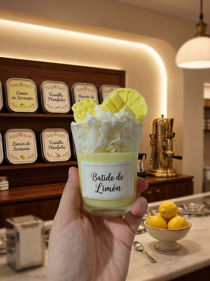 Vela de postre - Limón