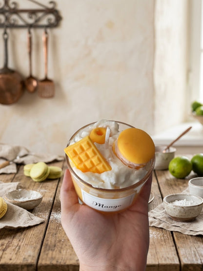 Vela de postre - Mango