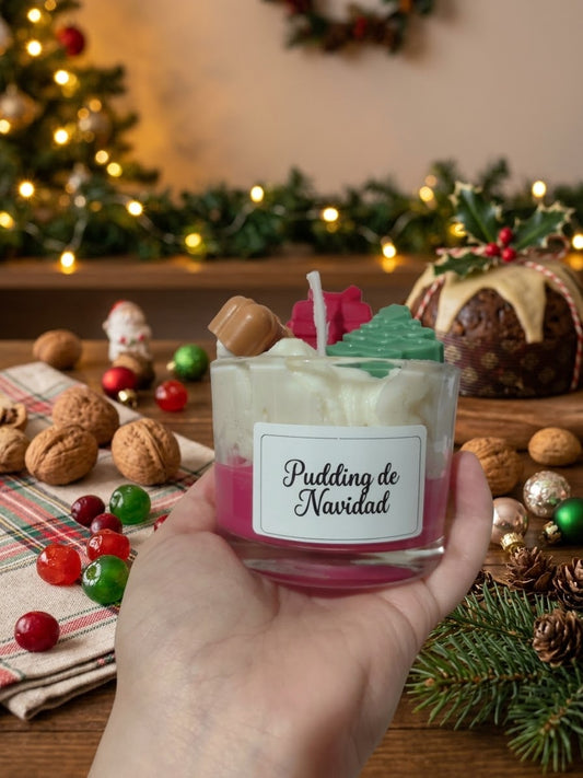 Vela de Navidad - Pudding de Navidad