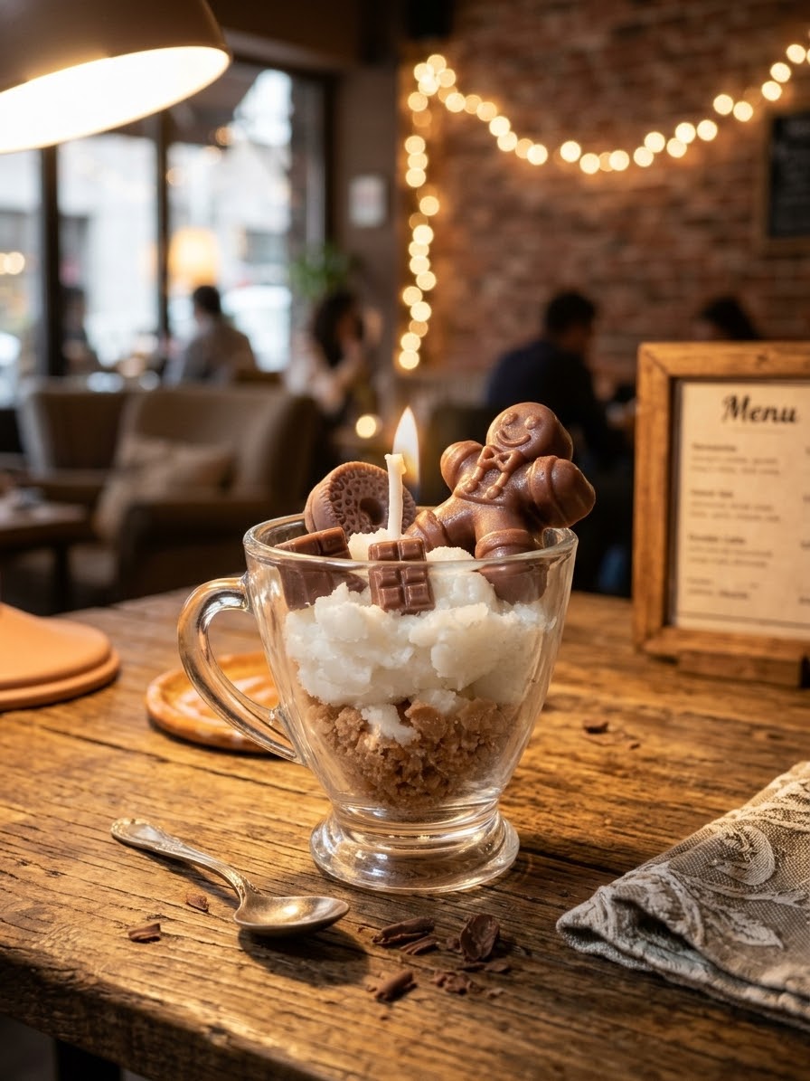 Vela café de Navidad 🎄