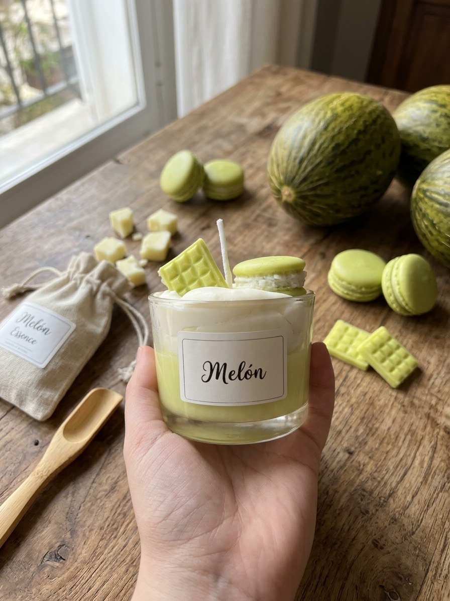 Vela de postre - Melón