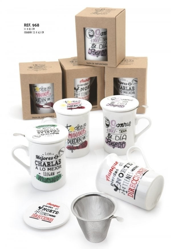Taza infusiones frases