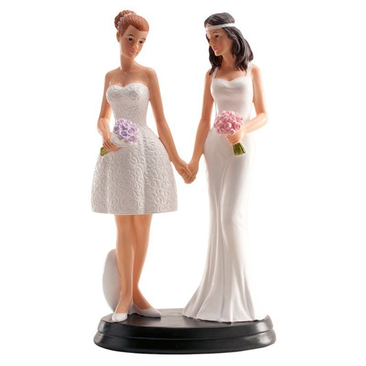 Figura tarta novias