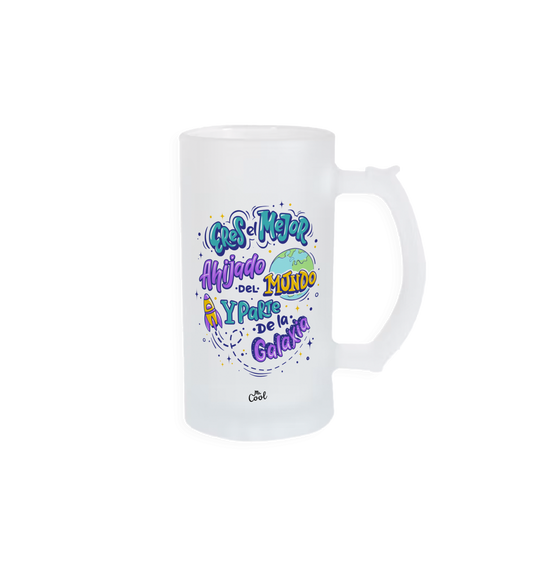 Jarra de cerveza – Eres el mejor ahijado del mundo y parte de la galaxia