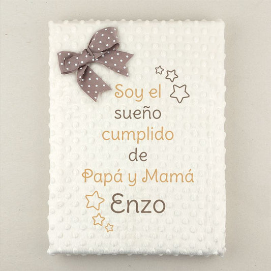 Manta con tu propia frase
