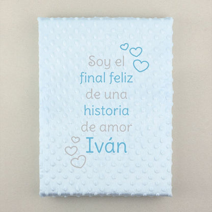 Manta con tu propia frase
